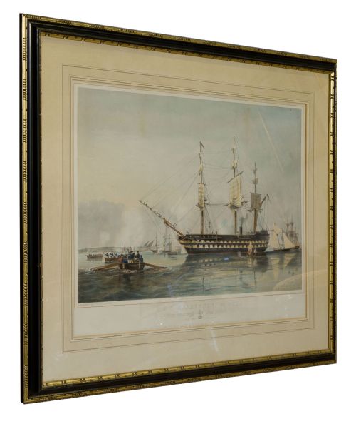 19th Century Hand-coloured Lithograph by TG Dutton