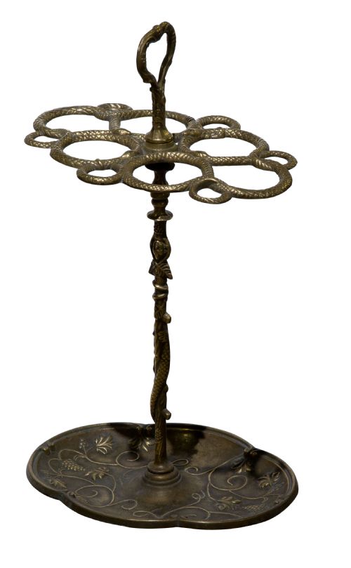 Late 19h Century Brass Stick Stand