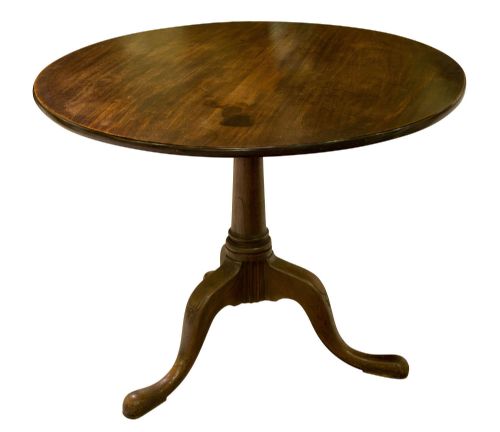 18thc Mahogany Snap Top Table