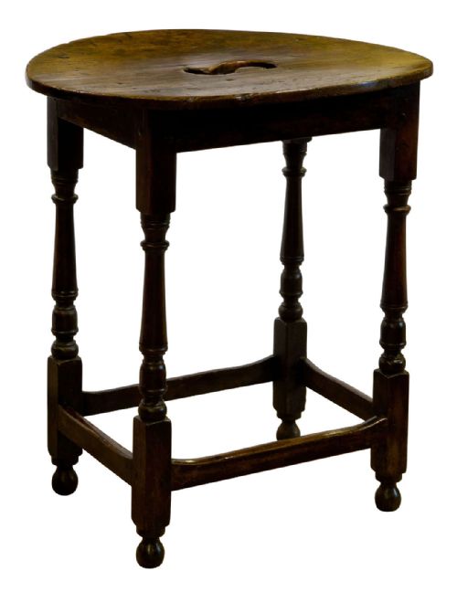 Queen Anne Oval Oak & Beechwood Tavern Table