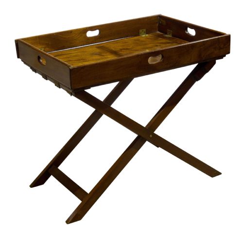 An Early 19thc Rectangular Drop Sided Butler's Tray