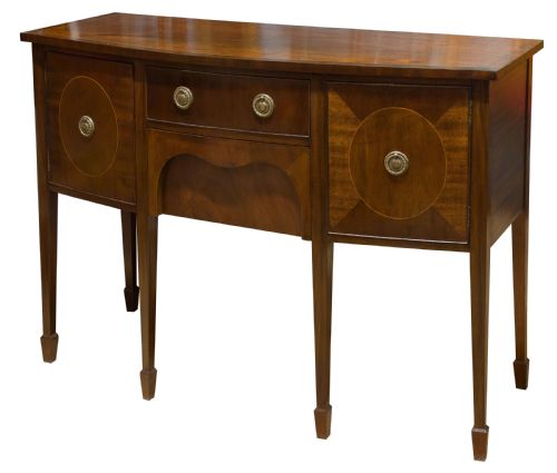 Early 20thc Mahogany Sideboard (Banded)