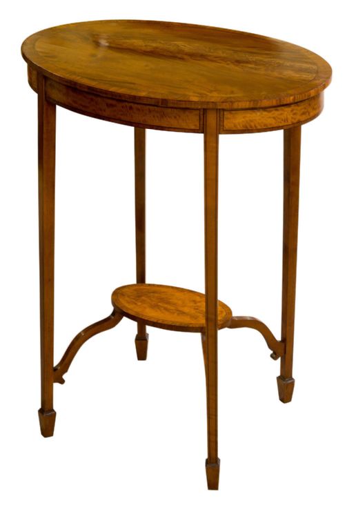 A Pretty Oval Edwardian Table
