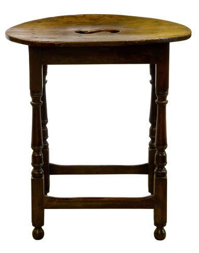 Queen Anne Oval Oak & Beechwood Tavern Table