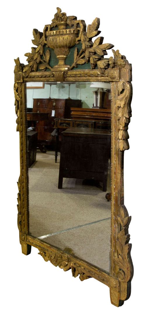 A Gilded Louis Xvi Mirror