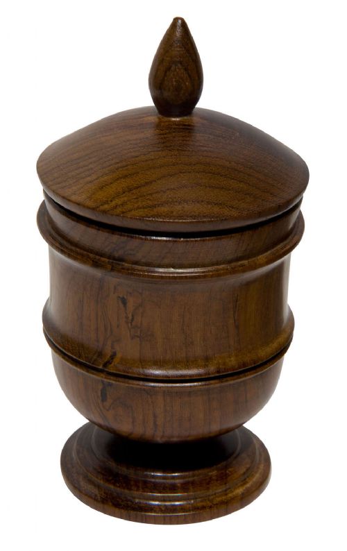 Rosewood Tobacco Jar