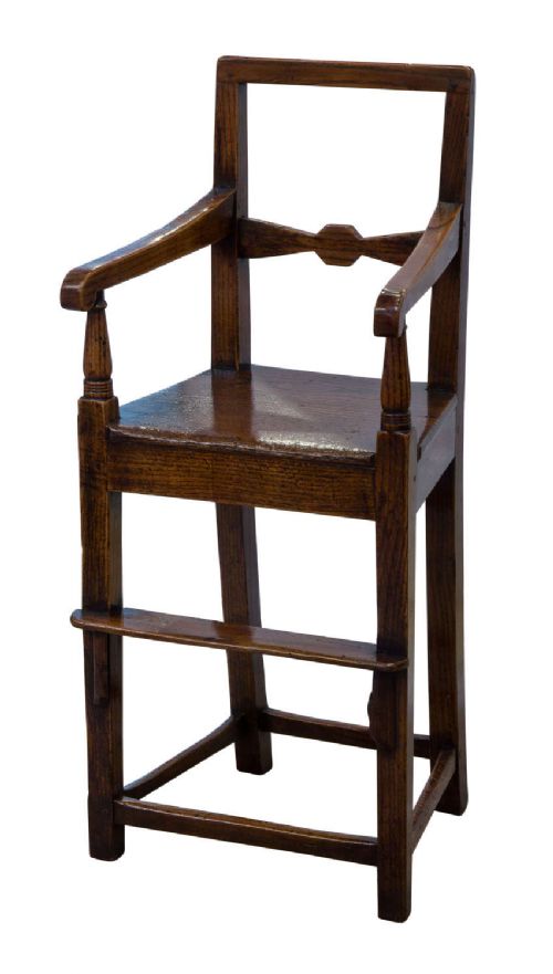 Late Georgian Child's High Chair