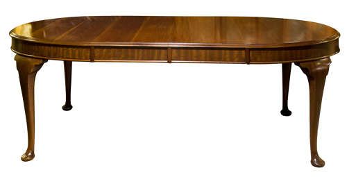 Mahogany Oval Dining Table C1900