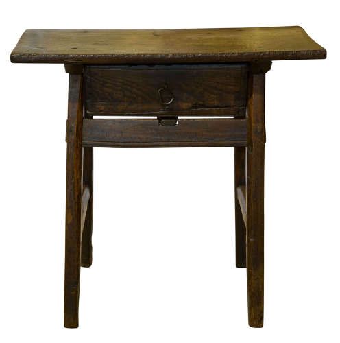 17th/18thc Spanish Provincial Chestnut Tavern Table