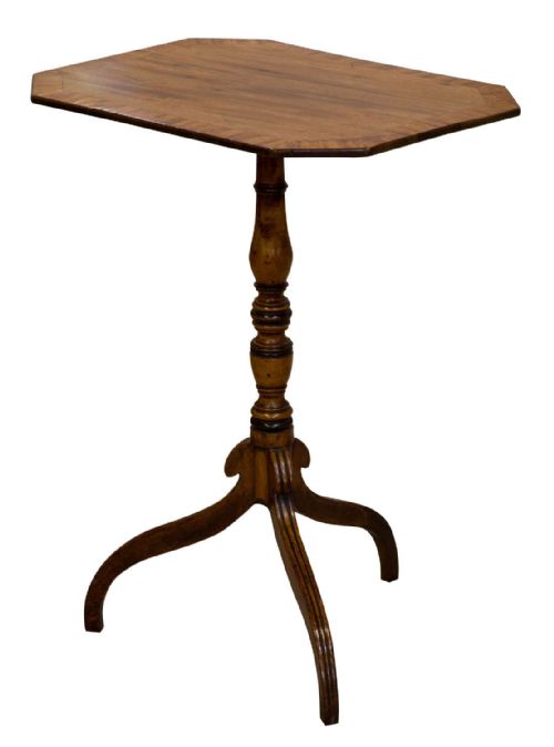 18thc Mahogany Lamp Table