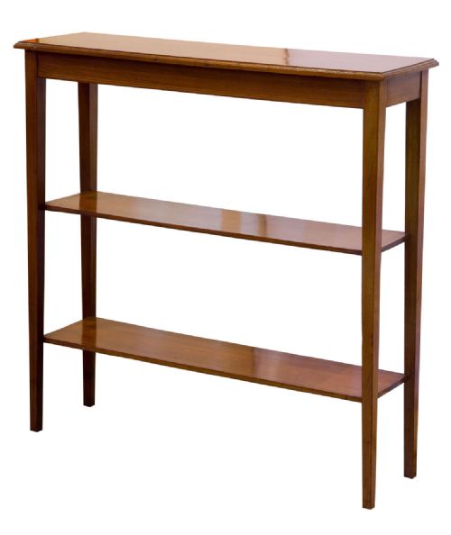 Narrow Mahogany Whatnot