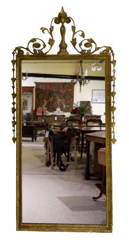 18th Century Rectangular Pier Mirror