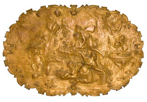Franco-flemish Cooper Table Centerpiece