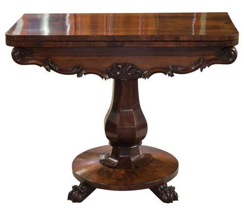 Regency Rosewood Card Table C1820