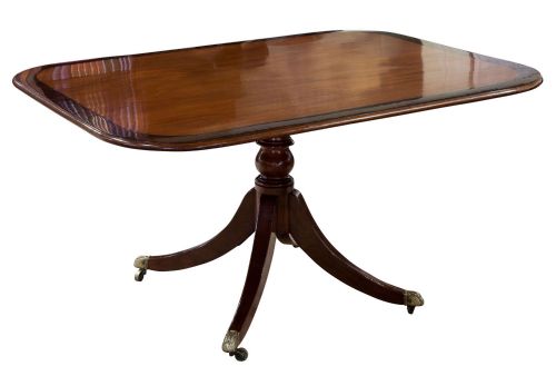 Regency Mahogany Rectangular Breakfast Table