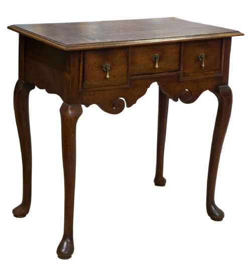18thc Oak Lowboy C1770