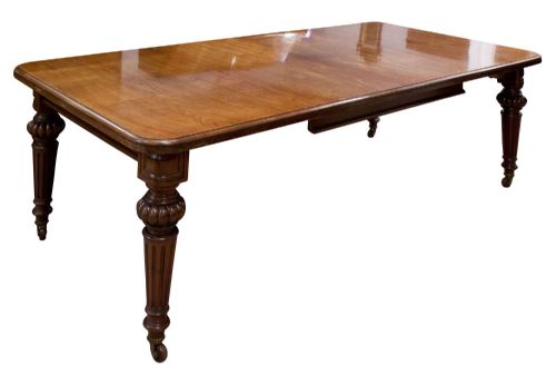 A Fine Cuban Mahogany Dining Table C1850