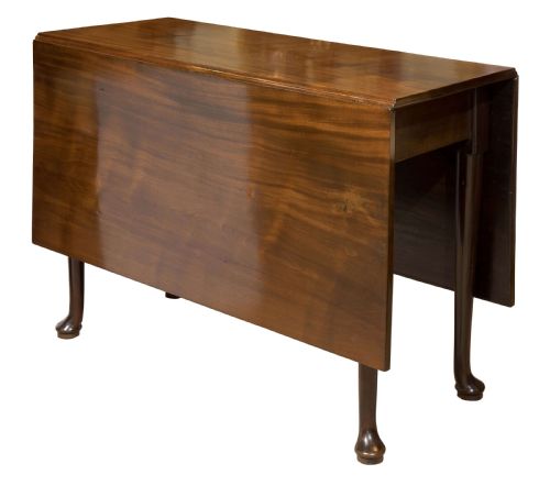 
18th C Mahogany Drop-leaf Dining Table