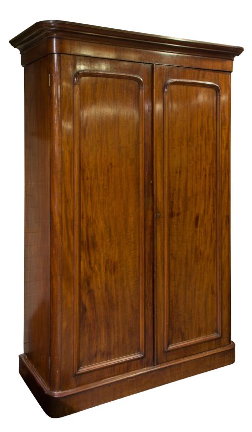 Victorian Mahogany Wardrobe Circa 1880