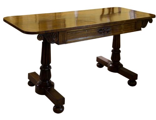 William IV Rosewood Library Table