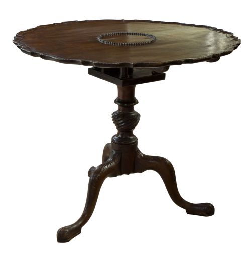 Irish Mahogany Circular Table