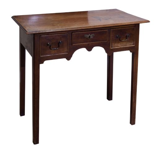 Provincial George III Fruitwood Lowboy