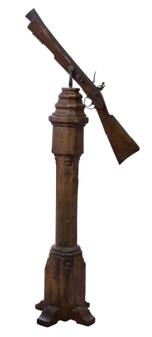 Early 19thc Iron Barrelled Blunderbuss