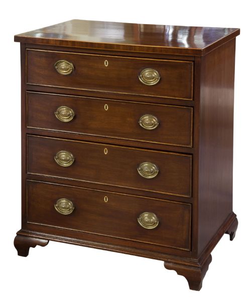 A Small 19th Century Mahogany Chest of Drawers