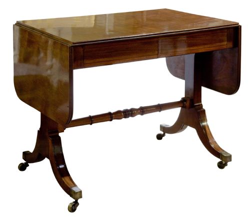 Regency Mahogany Sofa Table