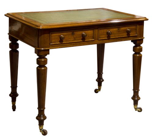 Victorian 2 Drawer Writing Table