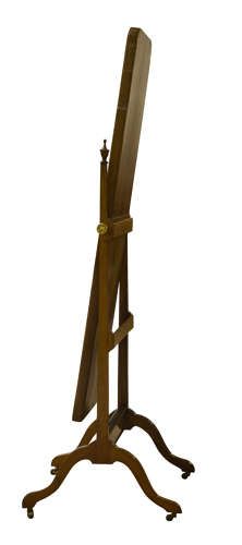 Walnut Cheval Mirror