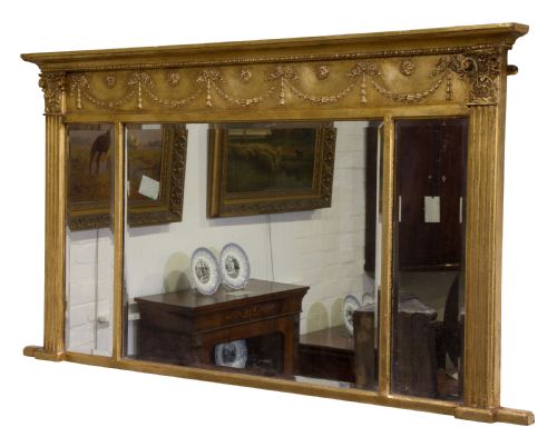 Late 19thcentury Over Mantel Mirror