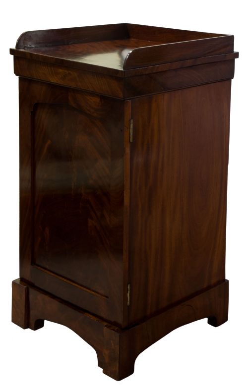 William IV Flame Mahogany Wine Cupboard
