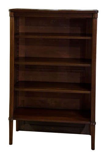 Regency Mahogany Open Bookcase