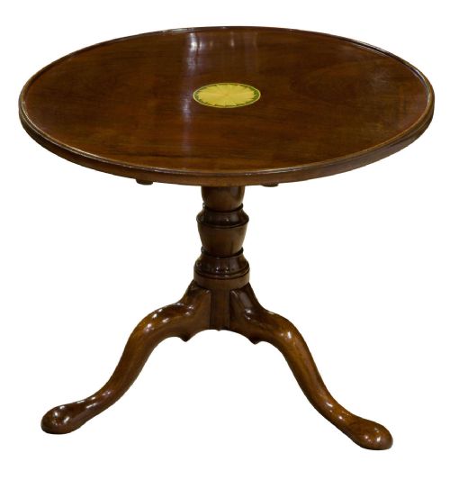 A George III Circular Mahogany Tripod Table