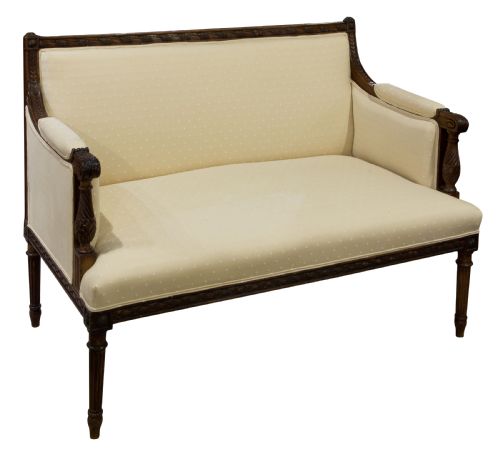 An Attractive French Oak 2 Seater Settee