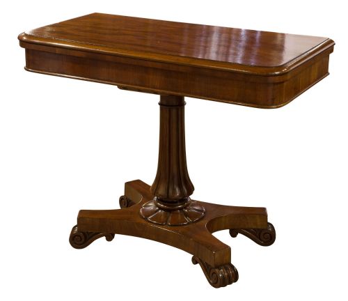 Regency Mahogany Games/card Table