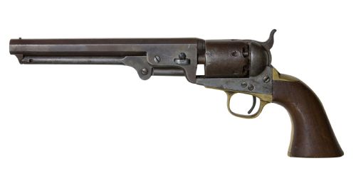 An 1851 Model Percussion Colt Navy Revolver