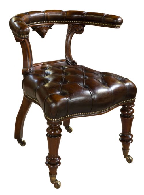 Victorian Library Chair