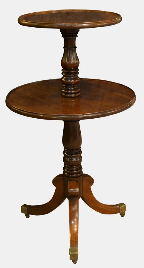 Regency Mahogany Dumb Waiter