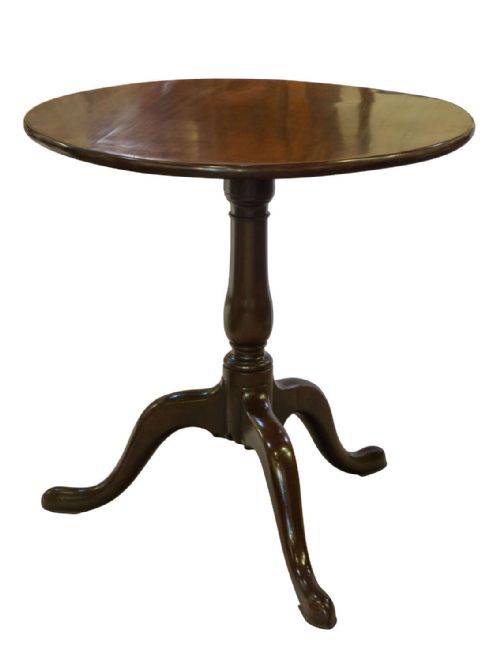 A George III Cuban Mahogany Tripod Table