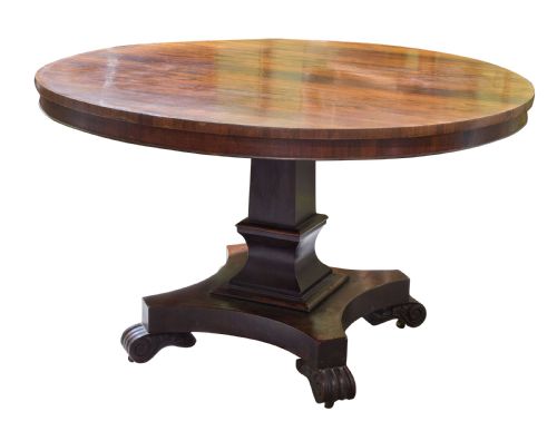 Circular Rosewood Centre/breakfast Table