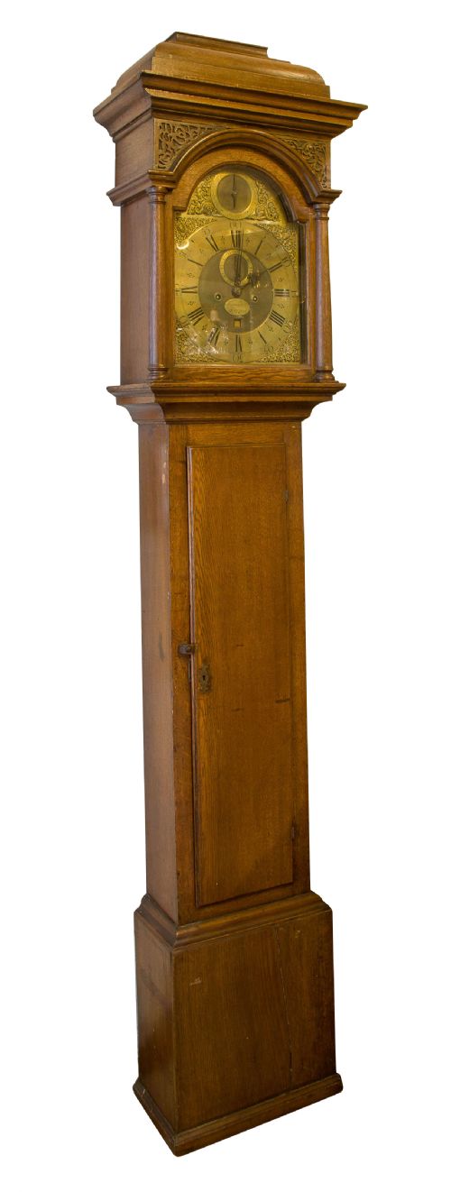 Thomas Hall of Holkham Longcase Clock
