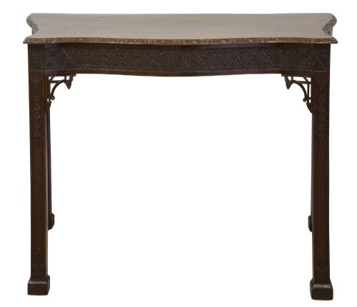 19thc Chippendale Style Serving/side Table