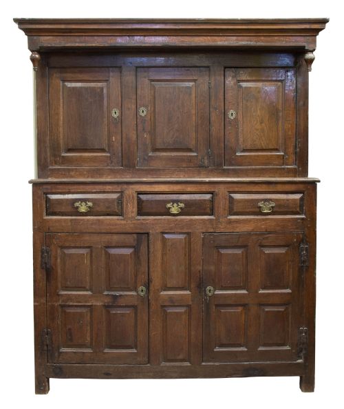 A Late 17thcentury Welsh Oak Court Cupboard