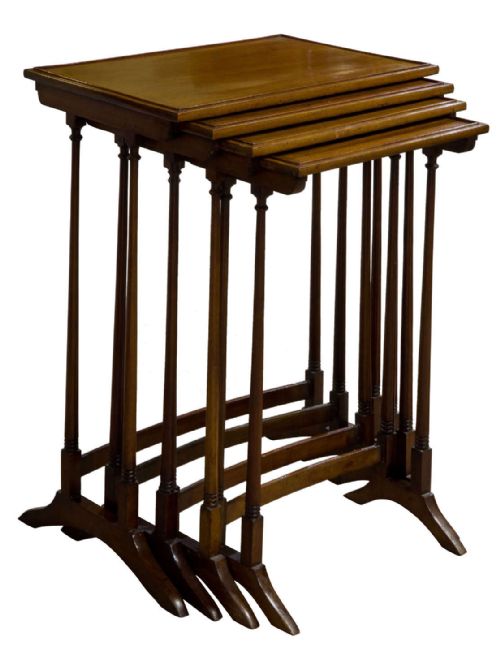 Nest of 4 Tables 19thc