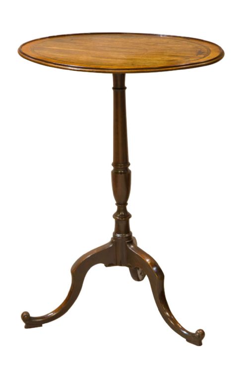 Fine Geo III Mahogany Wine Table