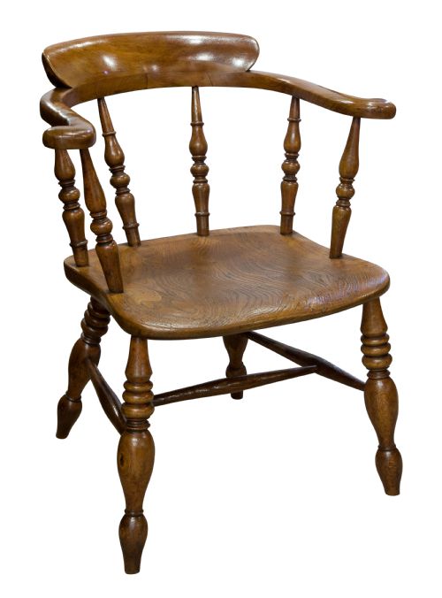 An Ash & Elm Smokers Bow Armchair