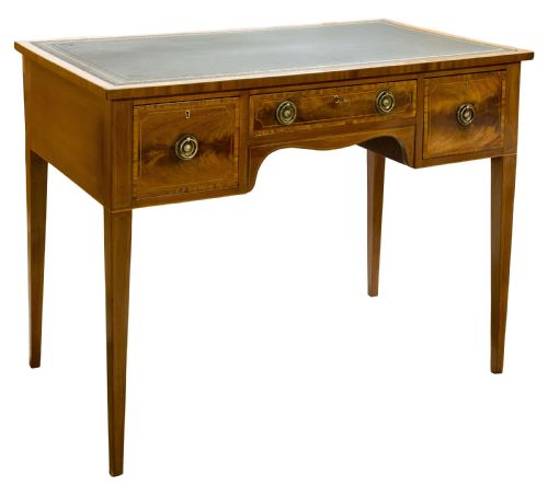 Inlaid Mahogany Writing Table