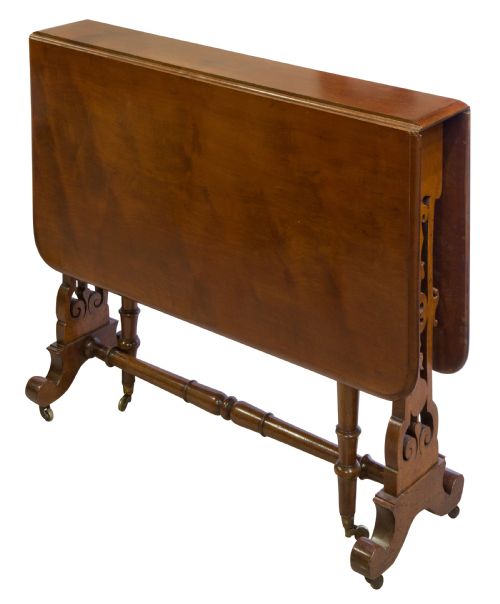Mahogany Fret End Sutherland Table